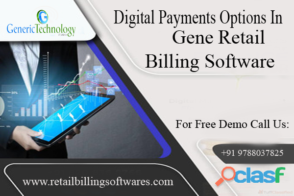 Digital Payment Options In Gene Retail Billing Software