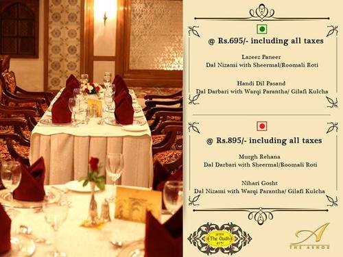 The Oudh Restaurant - The Ashok