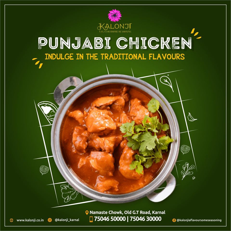 Kalonji Restaurant Karnal Taste Punjabi Chicken