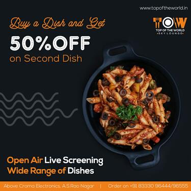 Feast on Food while IPL Magic Unfolds with TowIsWow Offer