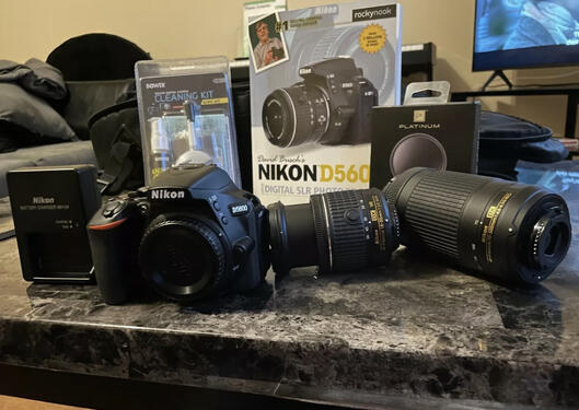 Brand new Nikon d with complete accessories for sale