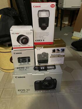 Canon 5D Mark IV With Lens and Complete accessories for sale