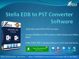 How to convert edb file to pst file