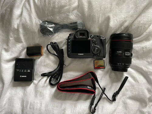 Canon EOS 5D Mark IV Digital SLR Camera with Battery Grips