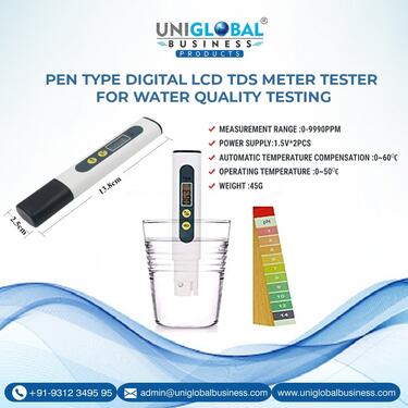 TDS Meter By Uniglobal Business