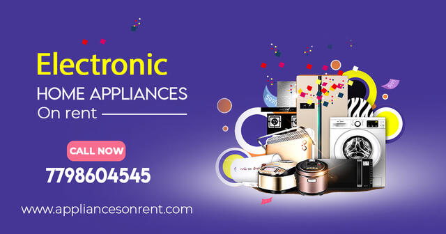 Appliances on rent at best price