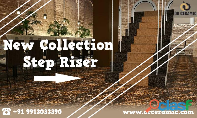New Collection Step Riser | Ceramic Step Riser Tiles