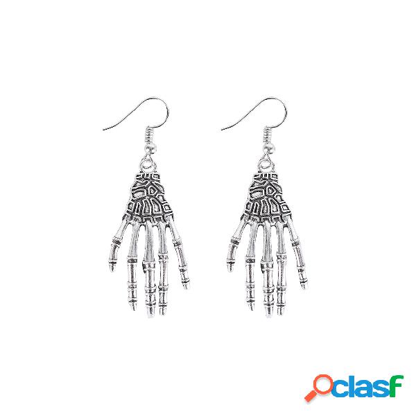 Phalanges Shape Halloween Drop Earrings