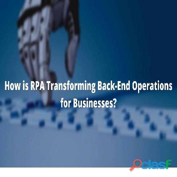 RPA platform operations for businesses