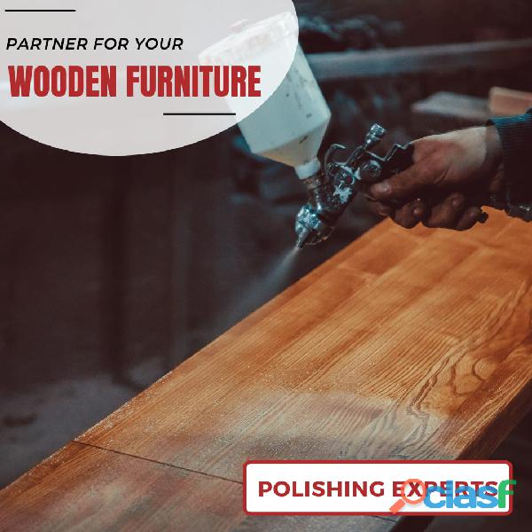 Wood Polishing Services & Spray Painting Services at