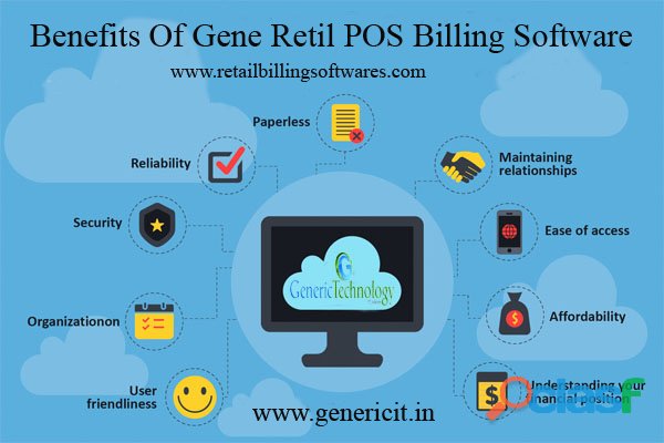 Benefits of Gene Retail POS Billing Software
