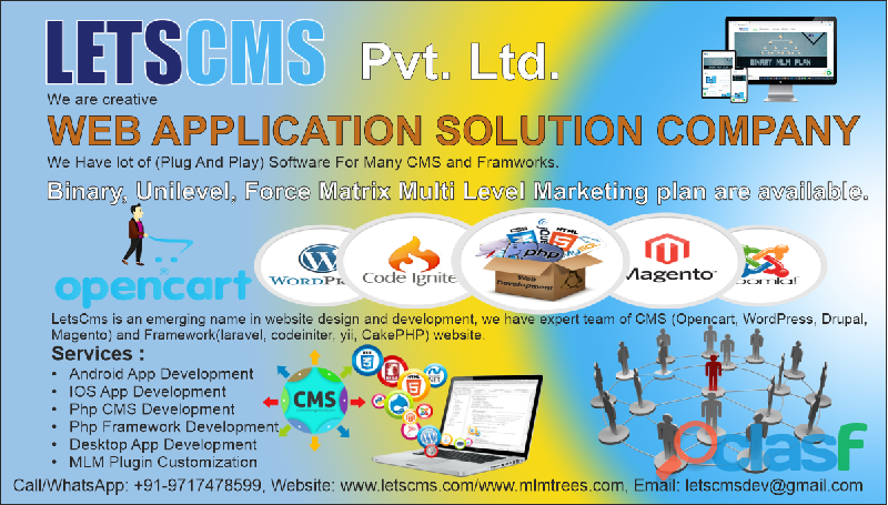 Best MLM Software and Web Application Development Company In