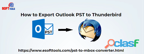 How to Export Outlook PST to Thunderbird