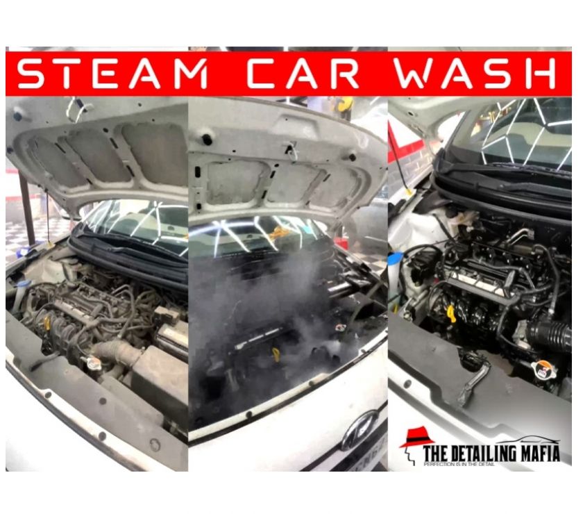 Where to get the best steam car wash service in Hyderabad?