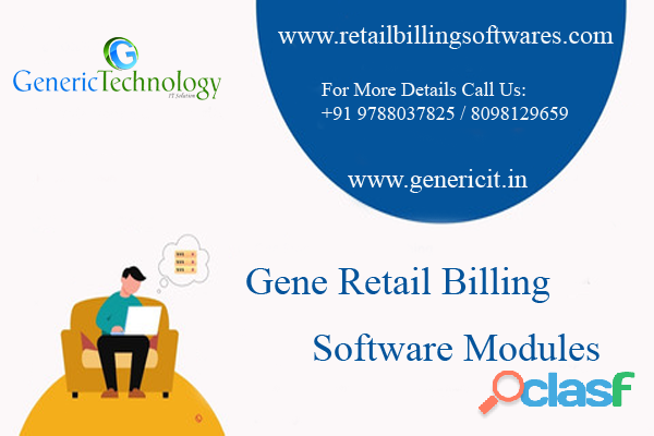 Gene Retail Billing Software Modules
