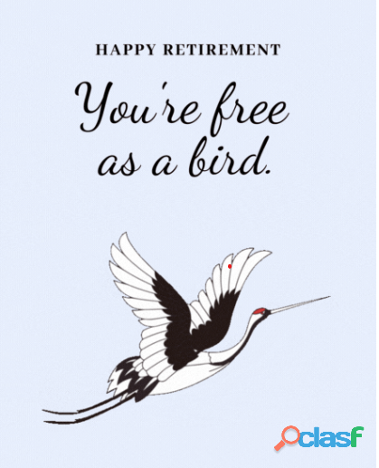 Happy Retirement Gif & Group Greeting eCards