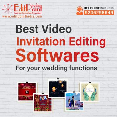 Best Video Invitation Editing Software EditpointIndia