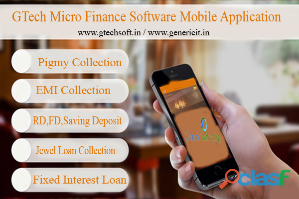GTech Micro Finance Software Mobile Application