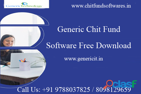 Generic Chits Funds Software s Free Download