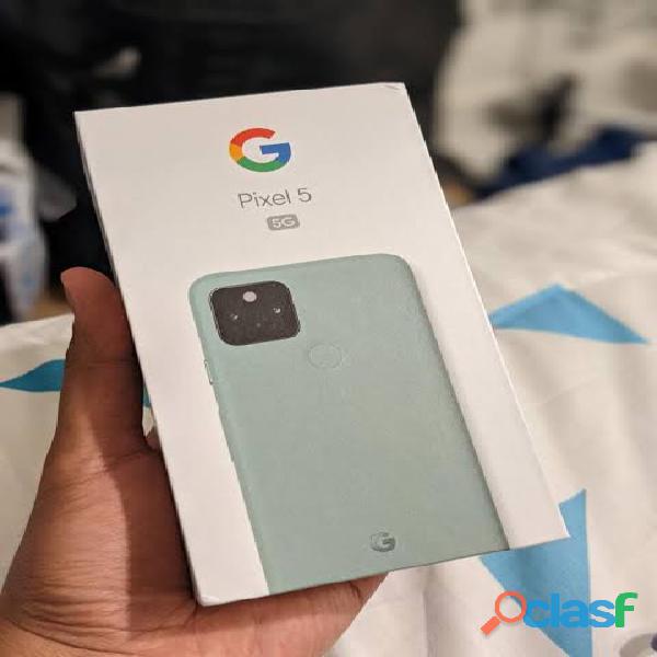 Google pixel 5 with earbud