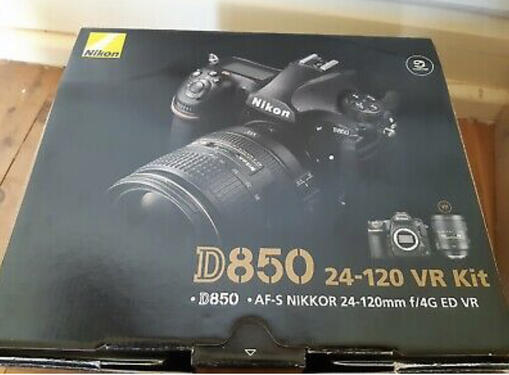 New Nikon D850 DSLR Camera with Afs Nikkor mm f4G
