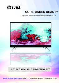 YUWA Smart LED TV Manufacturer