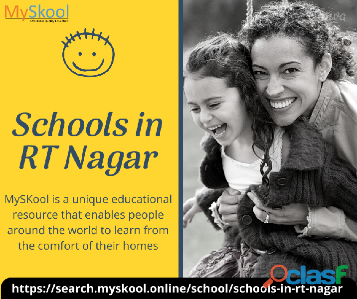 Schools in RT Nagar Bangalore