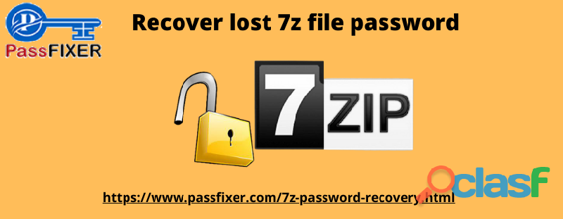 Recover lost 7z file password