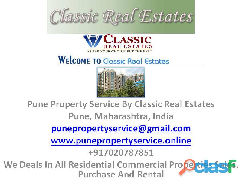 Pune Property Service By Classic Real Estates, Pune,