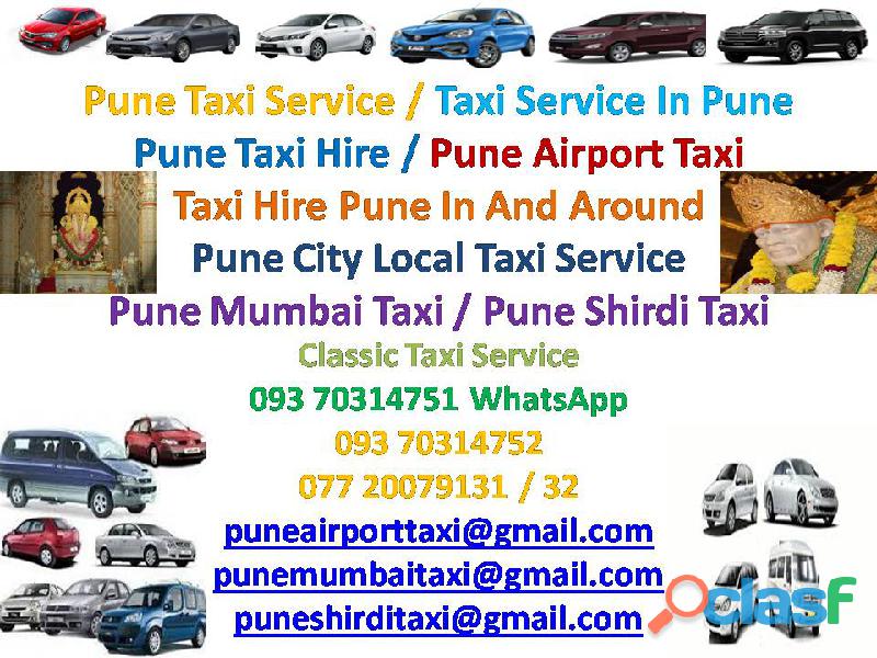 Pune Airport Taxi Car Cab Coach Bus Valvo Tempo Traveller