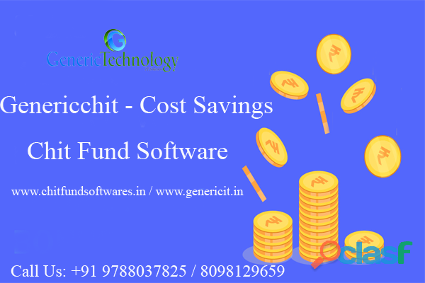 Genericchit – Cost Savings Chit Fund Software