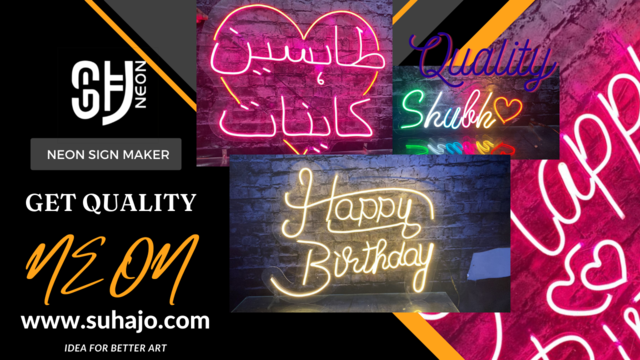 Buy quality customize neon sign from suhajo neon