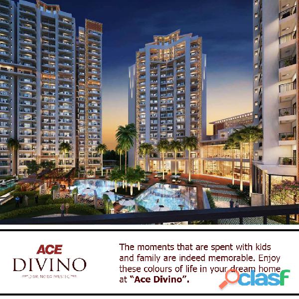 Book Residential Flats at ACE Divino In Greater Noida West