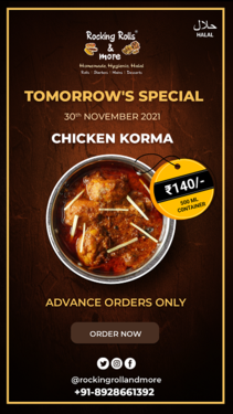 Best Chicken Korma in Mira Road