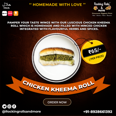 Chicken Kheema Roll in Mira Road