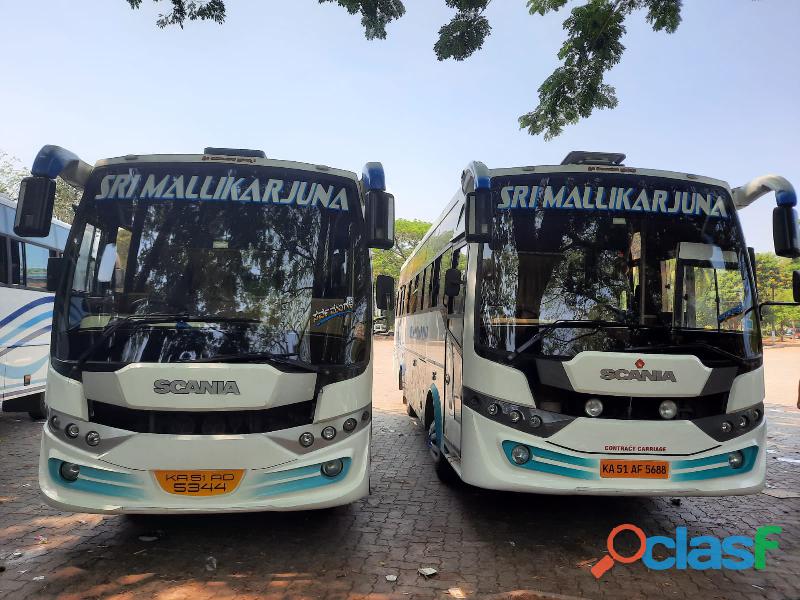 Hire 30 Seater Deluxe Bus In Indiranagar Bangalore