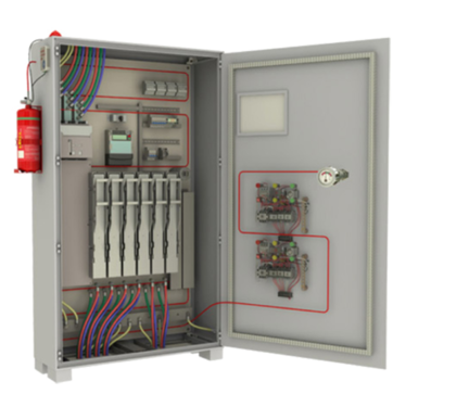 Electrical Cabinet Suppression System for Fire