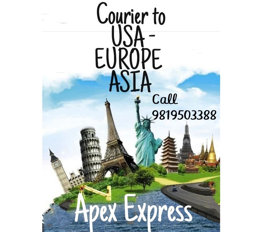 INTERNATIONAL COURIER SERVICE From Sion call 