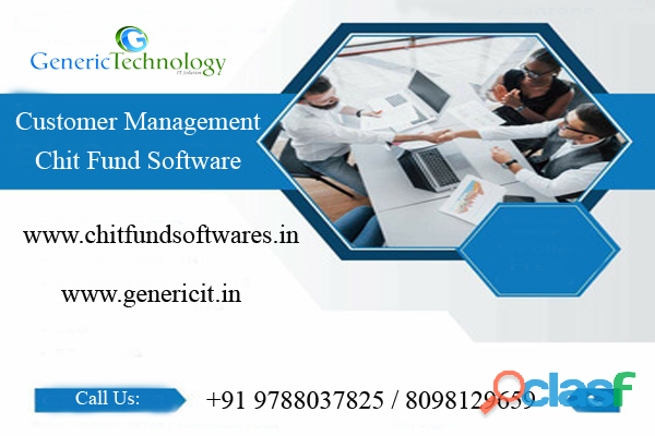 Customer Management Chit Fund Software