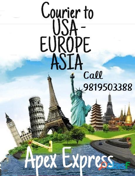 INTERNATIONAL COURIER SERVICE From Thane call 9819503388
