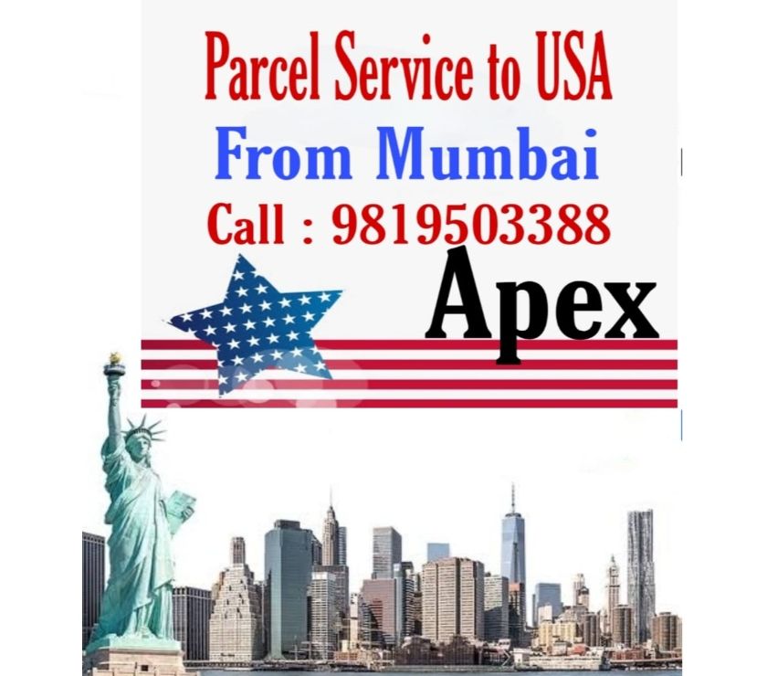 Parcel service to USA from Mumbai call  Mumbai