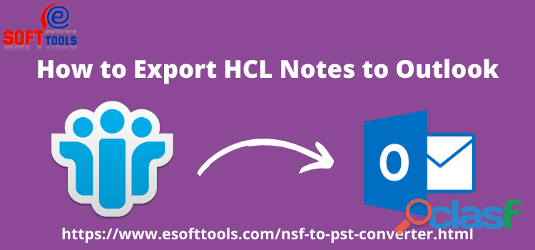 How to Export HCL Notes to Outlook
