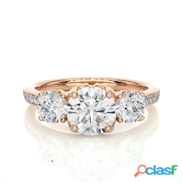 Solitaire Diamond Engagement Ring for Women's
