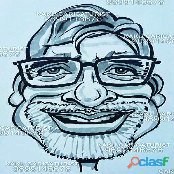 Bollywood Caricature Artist, Bollywood Parties Caricaturist,