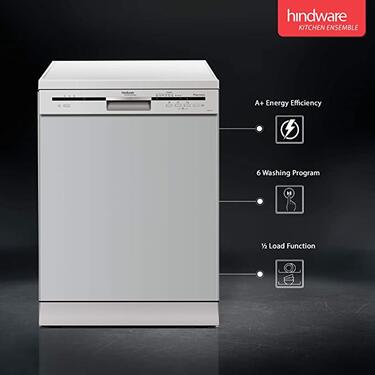 Hindware Marcelo AutoClean 12 Place Dishwasher With load