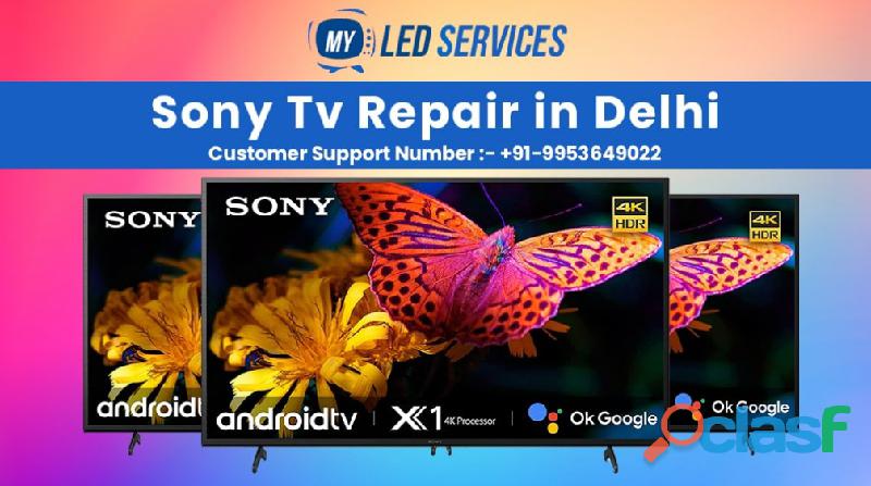 Sony Tv Repairing Service Center in Delhi