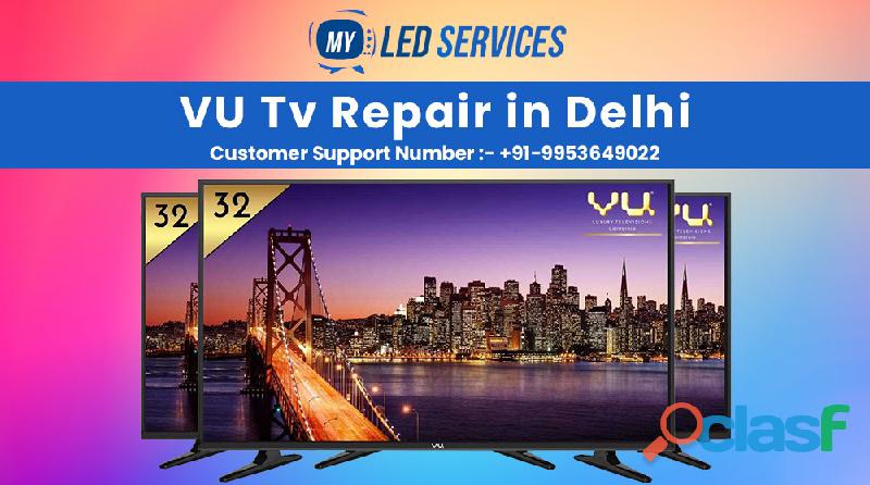 VU TV Repair Service Center in Delhi