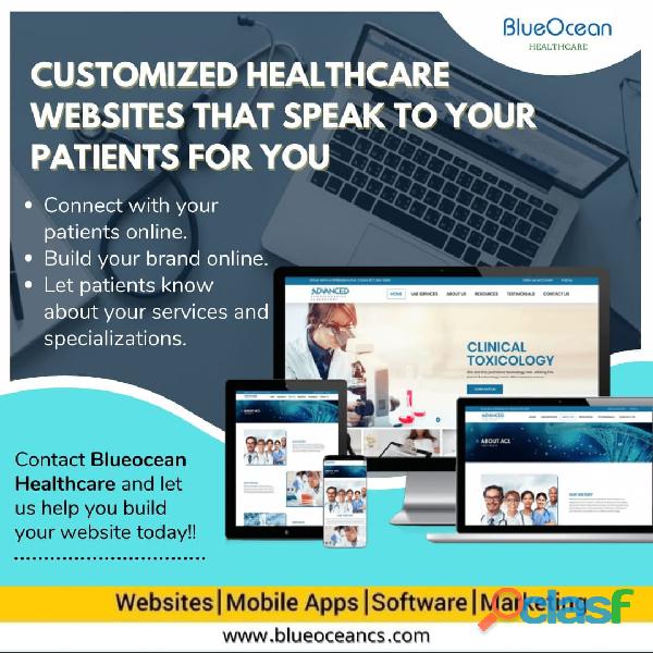 Hospital website designing in India