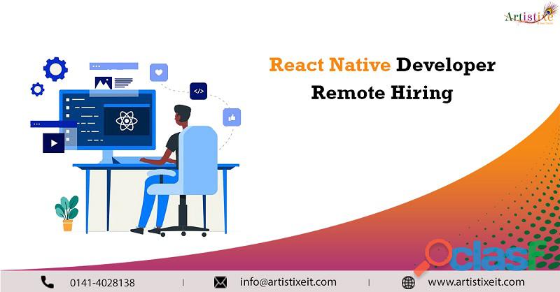 React Native Developer Remote Hiring