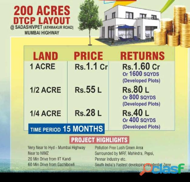 plots and land for sale and development